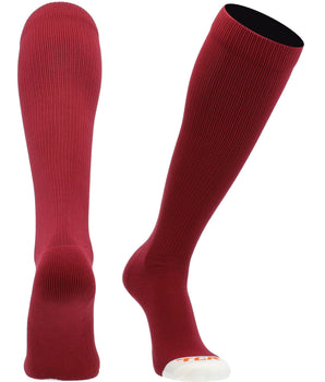 MadSportsStuff socks Cardinal / Large Pro Line Football Socks Over the Calf Team Colors