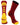 MadSportsStuff socks Cardinal Red/Gold / Medium Basketball Socks with Basketball Logo Athletic Crew Socks - made in the USA