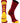MadSportsStuff socks Cardinal Red/Gold / Small Basketball Socks with Basketball Logo Athletic Crew Socks - made in the USA