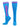 MadSportsStuff socks Chatty - Blue/Neon Pink / Large Personality Word Socks Over the Calf Length