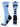 MadSportsStuff socks Columbia Blue/Black / Large Swimmer Logo Athletic Crew Socks