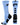 MadSportsStuff socks Columbia Blue/Black / Large Swimmer Logo Athletic Crew Socks