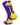 MadSportsStuff socks Columbia Blue / Large Basketball Logo Athletic Crew Socks (Made in USA)