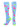 MadSportsStuff socks Columbia Blue / Large Cactus and Llama Socks Over the Calf Length