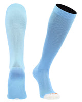 MadSportsStuff socks Columbia Blue / Large Pro Line Football Socks Over the Calf Team Colors