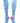 MadSportsStuff socks Columbia Blue/Neon Pink / Large Rainbow Hearts Tall Socks for Soccer Softball