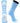 MadSportsStuff socks Columbia Blue/White / Large Basketball Socks with Basketball Logo Athletic Crew Socks - made in the USA