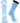 MadSportsStuff socks Columbia Blue/White / Small Basketball Socks with Basketball Logo Athletic Crew Socks - made in the USA