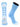 MadSportsStuff socks Columbia Blue/White / X-Large Basketball Socks with Basketball Logo Athletic Crew Socks - made in the USA