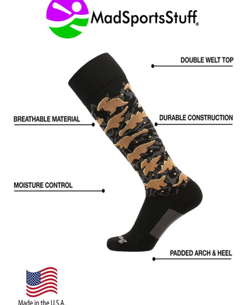 MadSportsStuff socks Crazy Dinosaur Chicken Nugget Socks Over the Calf
