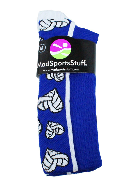 MadSportsStuff socks Crazy Love Volleyball Hearts Crew Socks