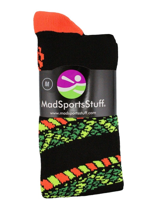 MadSportsStuff socks Crazy Snake Over the Calf Athletic Socks