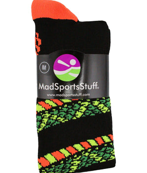 MadSportsStuff socks Crazy Snake Over the Calf Athletic Socks