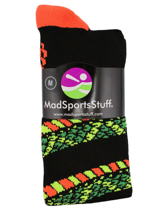 MadSportsStuff socks Crazy Snake Over the Calf Athletic Socks