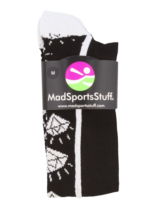 MadSportsStuff socks Crazy Socks with Diamonds Over the Calf  (multiple colors)
