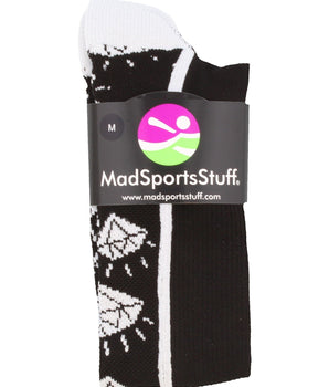 MadSportsStuff socks Crazy Socks with Diamonds Over the Calf  (multiple colors)