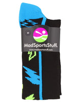 MadSportsStuff socks Crazy Socks with Lightning Bolts (multiple colors)
