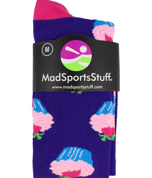 MadSportsStuff socks Cupcake Socks Over the Calf Length