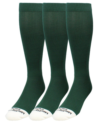 MadSportsStuff socks Dark Green 3 Pack / X-Large Pro Line Volleyball Socks Over the Calf Team Colors