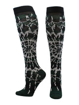 MadSportsStuff socks Dark Green/Black/White / Medium Crazy Tie Dye Socks Over the Calf