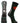 MadSportsStuff socks Dark Green/Graphite / Small Baller Basketball Socks with Basketball Logo Crew Length