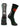 MadSportsStuff socks Dark Green/Graphite / Small Baller Basketball Socks with Basketball Logo Crew Length