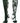 MadSportsStuff socks Dark Green/White / Large Crazy Socks with Paws Over the Calf (multiple colors)
