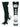 MadSportsStuff socks Dark Green/White / X-Large Baseball Logo Athletic Crew Socks (multiple colors)
