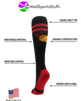 MadSportsStuff socks Devils Tall Socks for Softball
