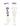 MadSportsStuff socks Diva - White/Purple / Large Personality Word Socks Over the Calf Length