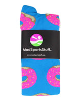 MadSportsStuff socks Donut Socks with Pink Frosting and Sprinkles