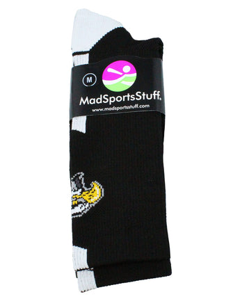 MadSportsStuff socks Eagles Logo Athletic Crew Socks (multiple colors)