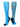 MadSportsStuff socks Electric Blue/Black / Small Crazy Soccer Socks with Soccer Balls over the calf (multiple colors)