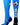 MadSportsStuff socks Electric Blue/Black/White / Small Soccer Socks with Soccer Ball Logo Over the Calf (multiple colors)