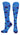 MadSportsStuff socks Electric Blue/Purple / Large Hedgehog Love Over the Calf Athletic Socks