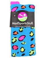 MadSportsStuff socks Exotic Leopard Over The Calf Athletic Socks