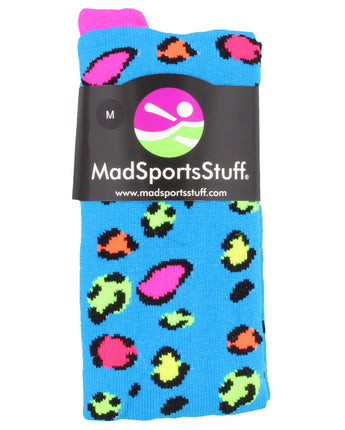MadSportsStuff socks Exotic Leopard Over The Calf Athletic Socks