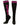 MadSportsStuff socks Feisty - Black/Neon Pink / Large Personality Word Socks Over the Calf Length