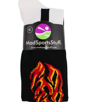 MadSportsStuff socks Flame Baseball Stirrup Socks