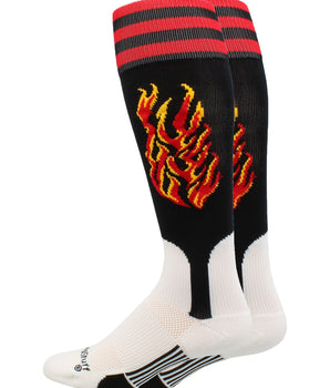 MadSportsStuff socks Flame Baseball Stirrup Socks