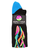MadSportsStuff socks Flame Soccer Style Over the Calf Athletic Socks (multiple colors)