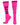 MadSportsStuff socks Glam - Neon Pink/Black / Medium Personality Word Socks Over the Calf Length