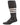 MadSportsStuff socks Graphite/White / Large Striped Baseball Socks Over the Calf Dugout Pattern B