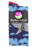 MadSportsStuff socks Great White Sharks Athletic Over the Calf Socks