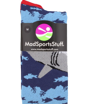 MadSportsStuff socks Great White Sharks Athletic Over the Calf Socks