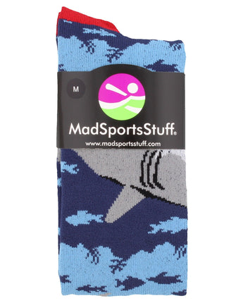 MadSportsStuff socks Great White Sharks Athletic Over the Calf Socks