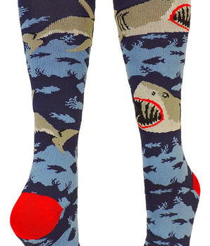 MadSportsStuff socks Great White Sharks Athletic Over the Calf Socks