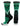 MadSportsStuff socks Kelly Green/Black/White / Large Lacrosse Victory Crew Socks