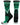 MadSportsStuff socks Kelly Green/Black/White / Large Lacrosse Victory Crew Socks