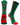 MadSportsStuff socks Kelly Green/Red / Large Softball Socks or Baseball Socks with stitches in crew length (multiple colors)